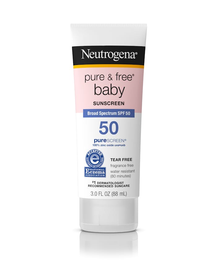 Pure &amp; Free&reg; Baby Sunscreen Lotion Broad Spectrum SPF 50