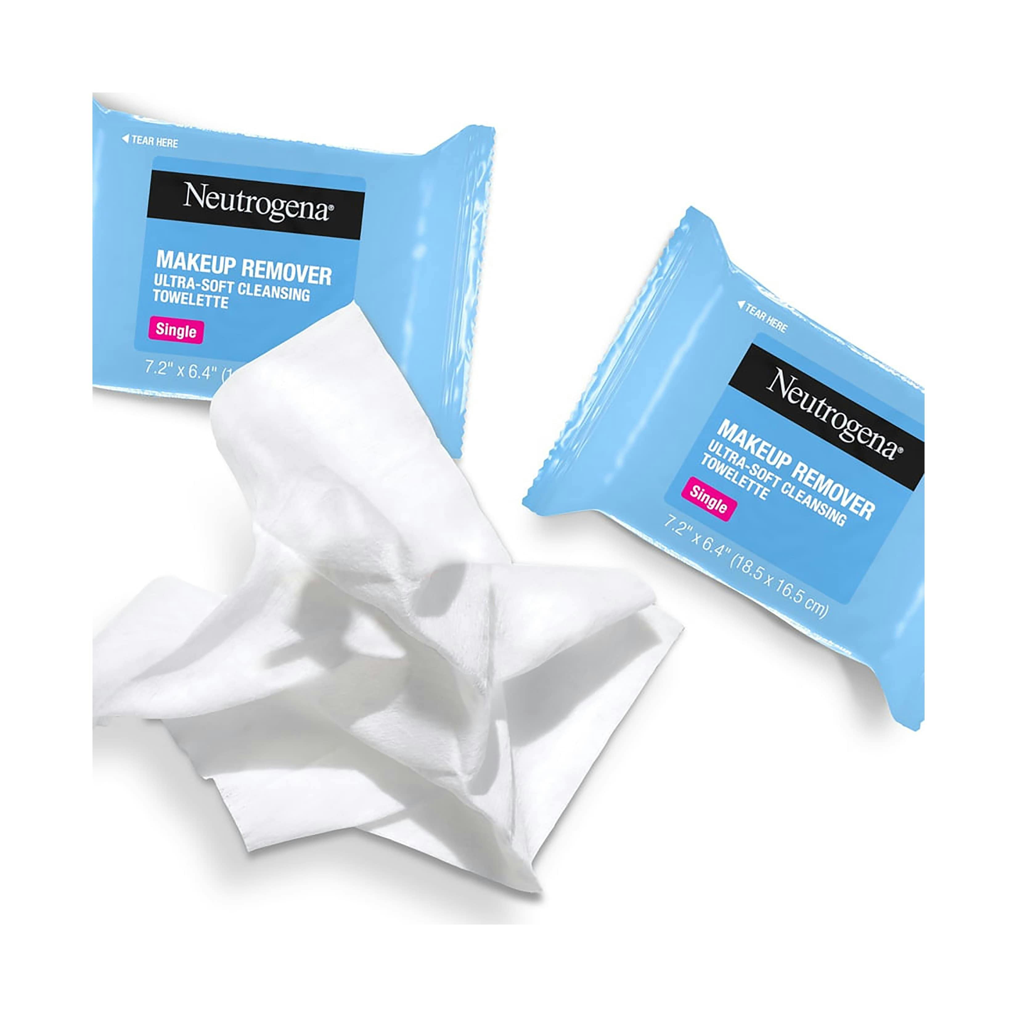 Makeup Remover Facial Cleansing Wipe Singles  Neutrogena®