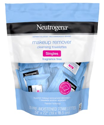 Makeup Remover Cleansing Towelette Singles - Fragrance Free