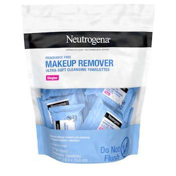 Makeup Remover Cleansing Towelette Singles - Fragrance Free