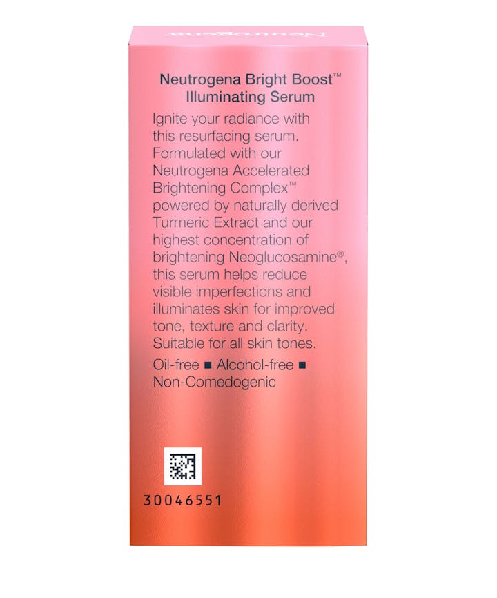 Neutrogena Bright Boost&trade; Illuminating + Brightening Serum With Turmeric