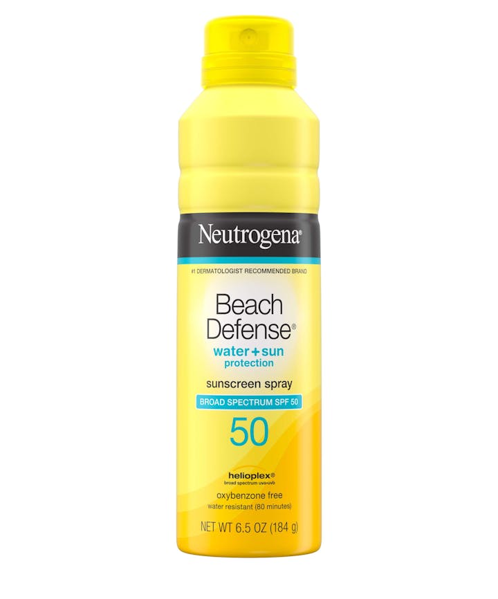 Beach Defense&reg; Water + Sun Protection Sunscreen Spray Broad Spectrum SPF 50