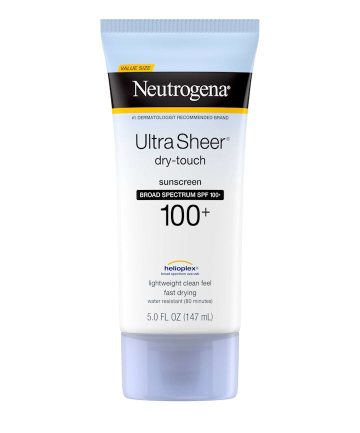 Neutrogena Ultra Sheer® Dry-Touch Sunscreen Broad Spectrum SPF 100+