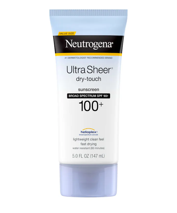 Neutrogena Ultra Sheer® Dry-Touch Sunscreen Broad Spectrum SPF 100+