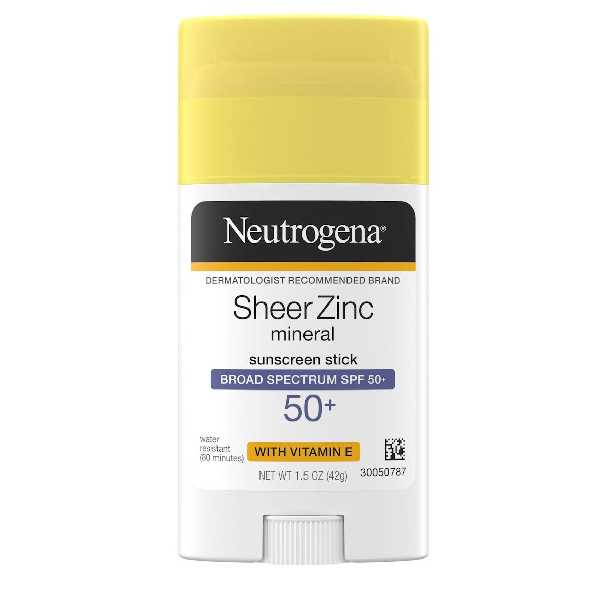 Sheer Zinc Oxide Non-Comedogenic Sunscreen Stick SPF 50