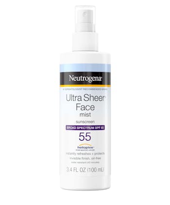 Ultra Sheer&reg; Face Mist Sunscreen Broad Spectrum SPF 55