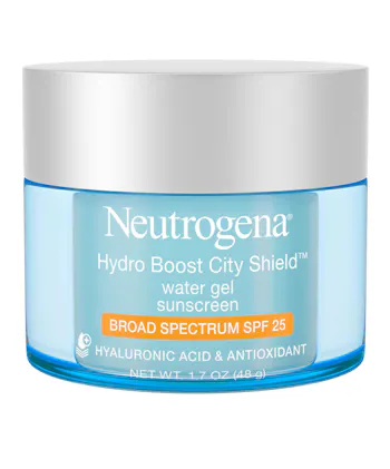 Neutrogena&reg; Hydro Boost City Shield&trade; Water Gel Sunscreen Broad Spectrum SPF 25