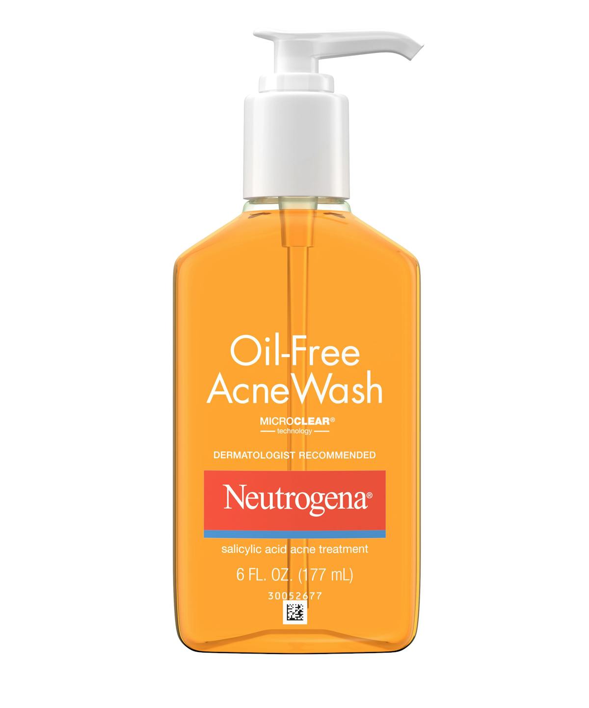 Oil-Free Acne Wash with Salicylic Acid | Neutrogena®
