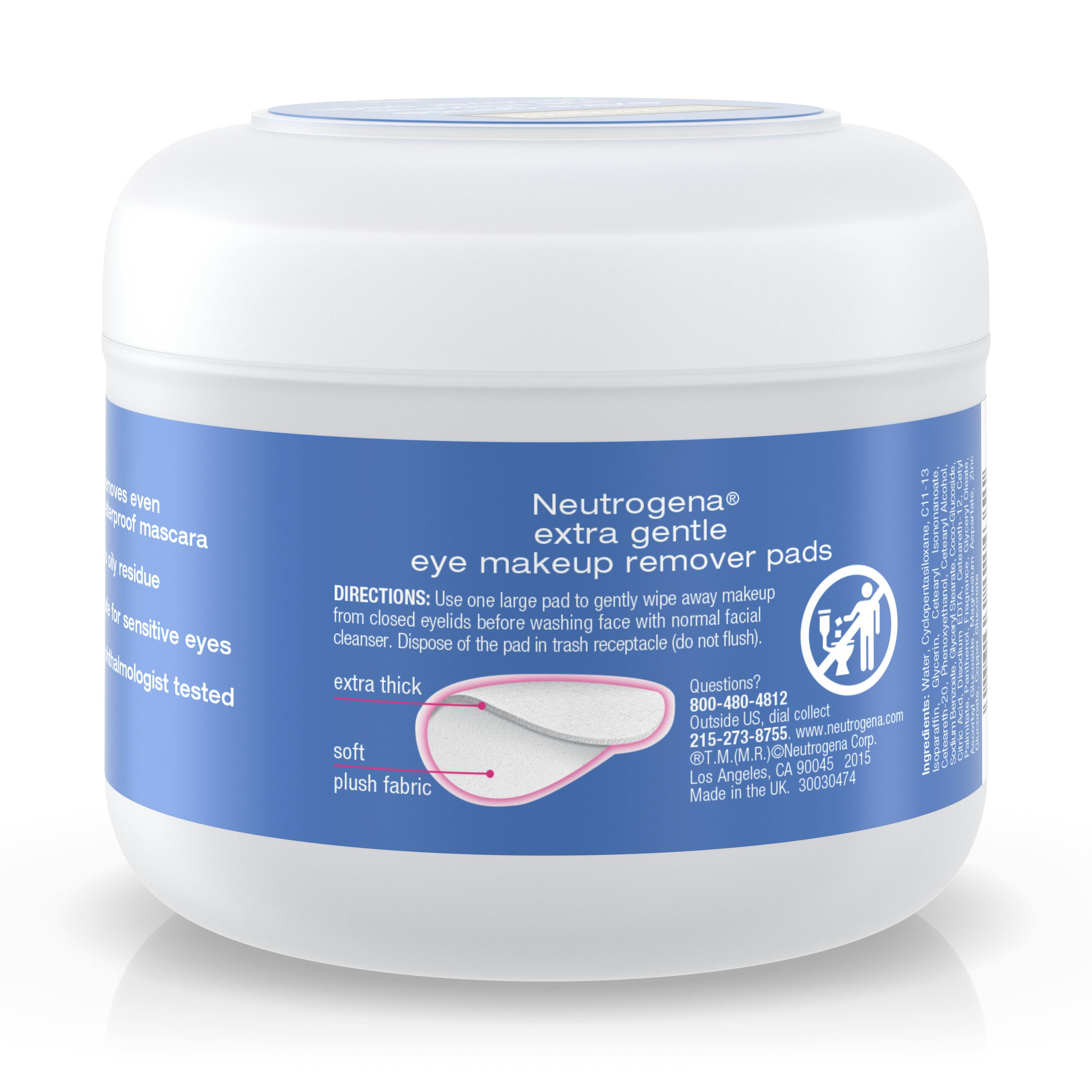 Neutrogena eye makeup deals remover pads discontinued