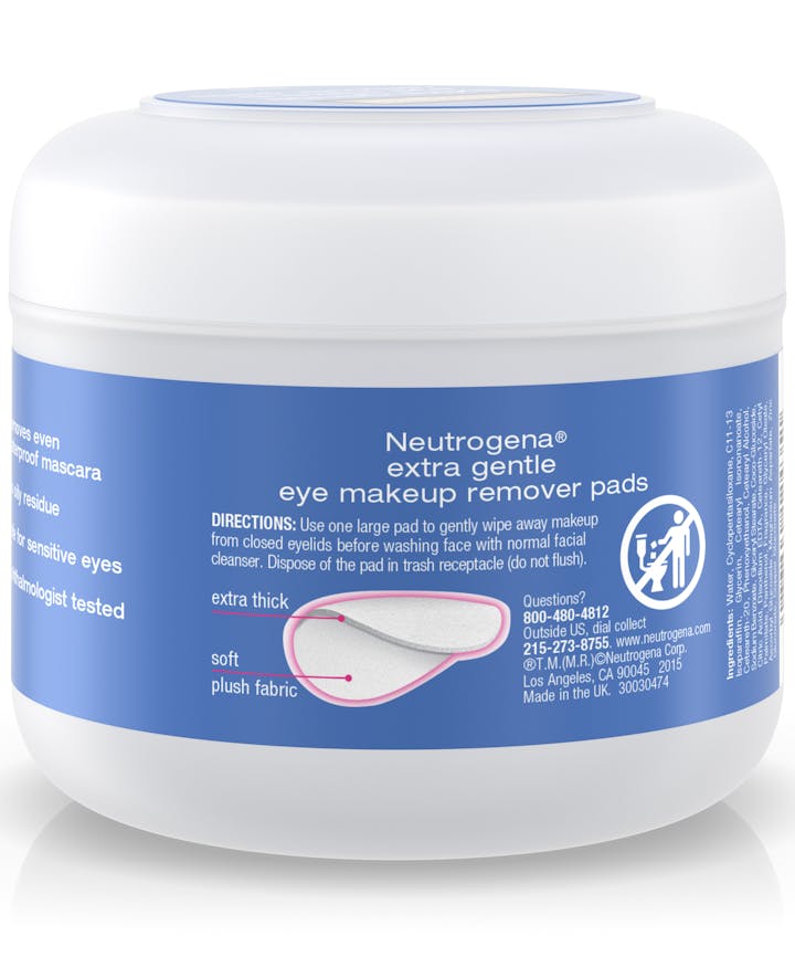 Extra Gentle Eye Makeup Remover Pads