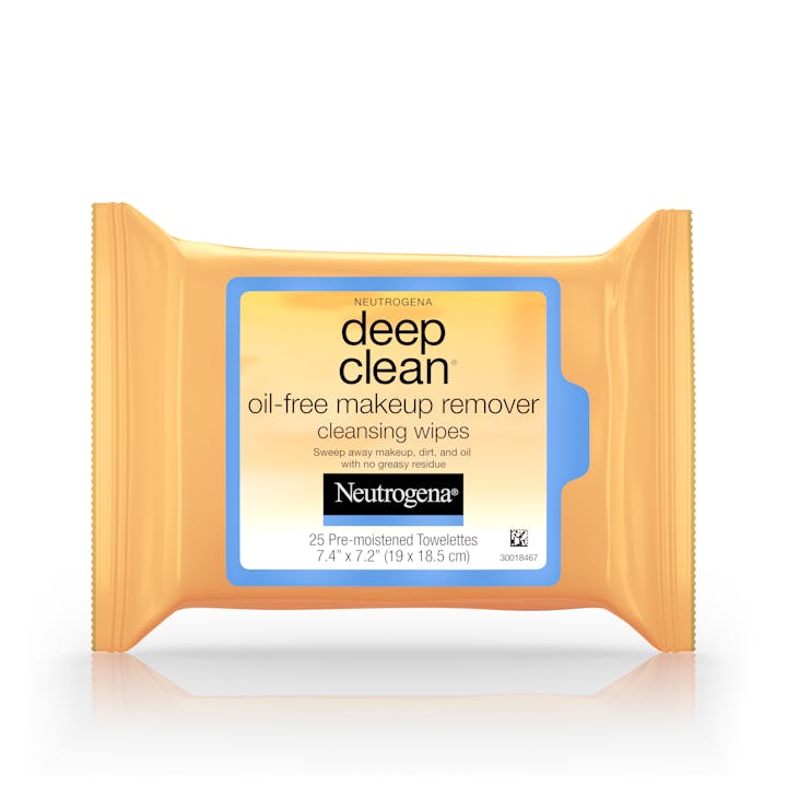 Neutrogena Deep Clean® Oil-Free Makeup Remover Cleansing Wipes