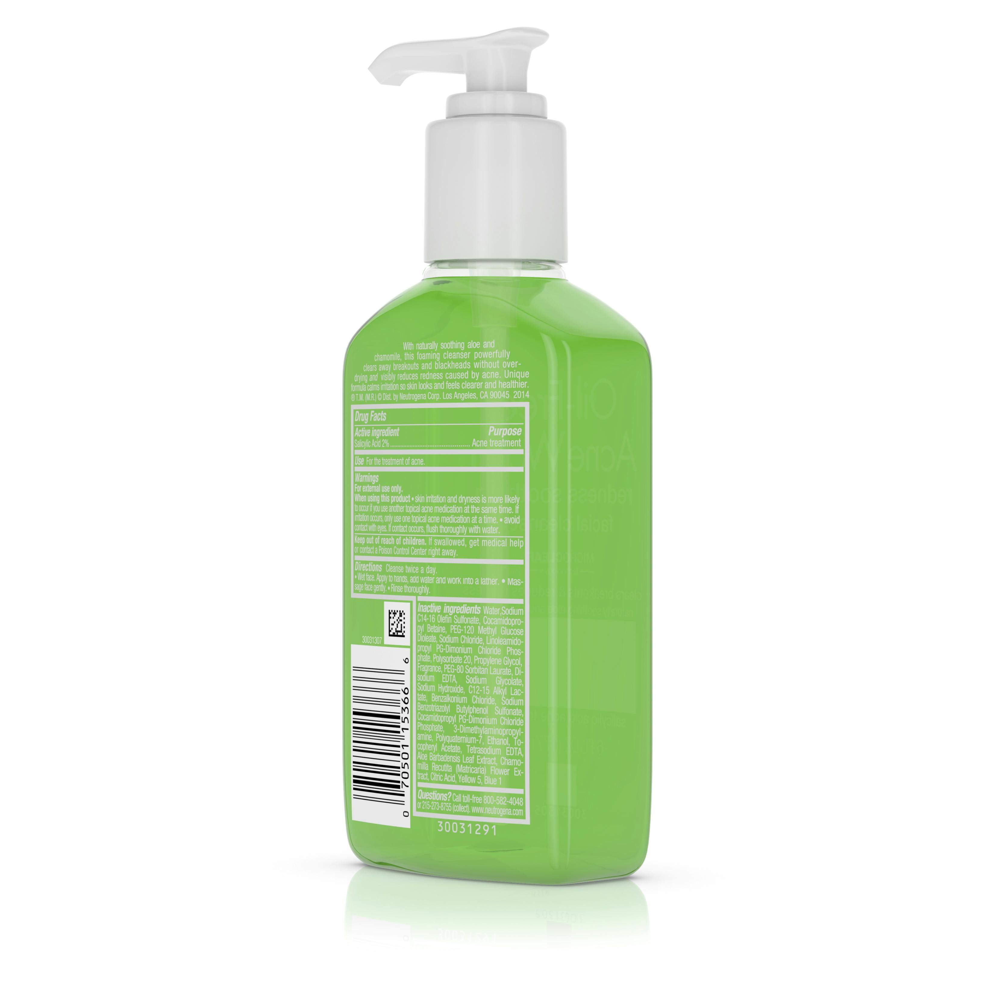 Neutrogena green outlet face wash