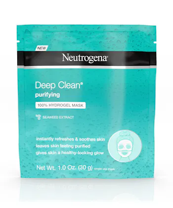 Deep Clean&reg; Purifying 100% Hydrogel Face Mask with Hyaluronic Acid