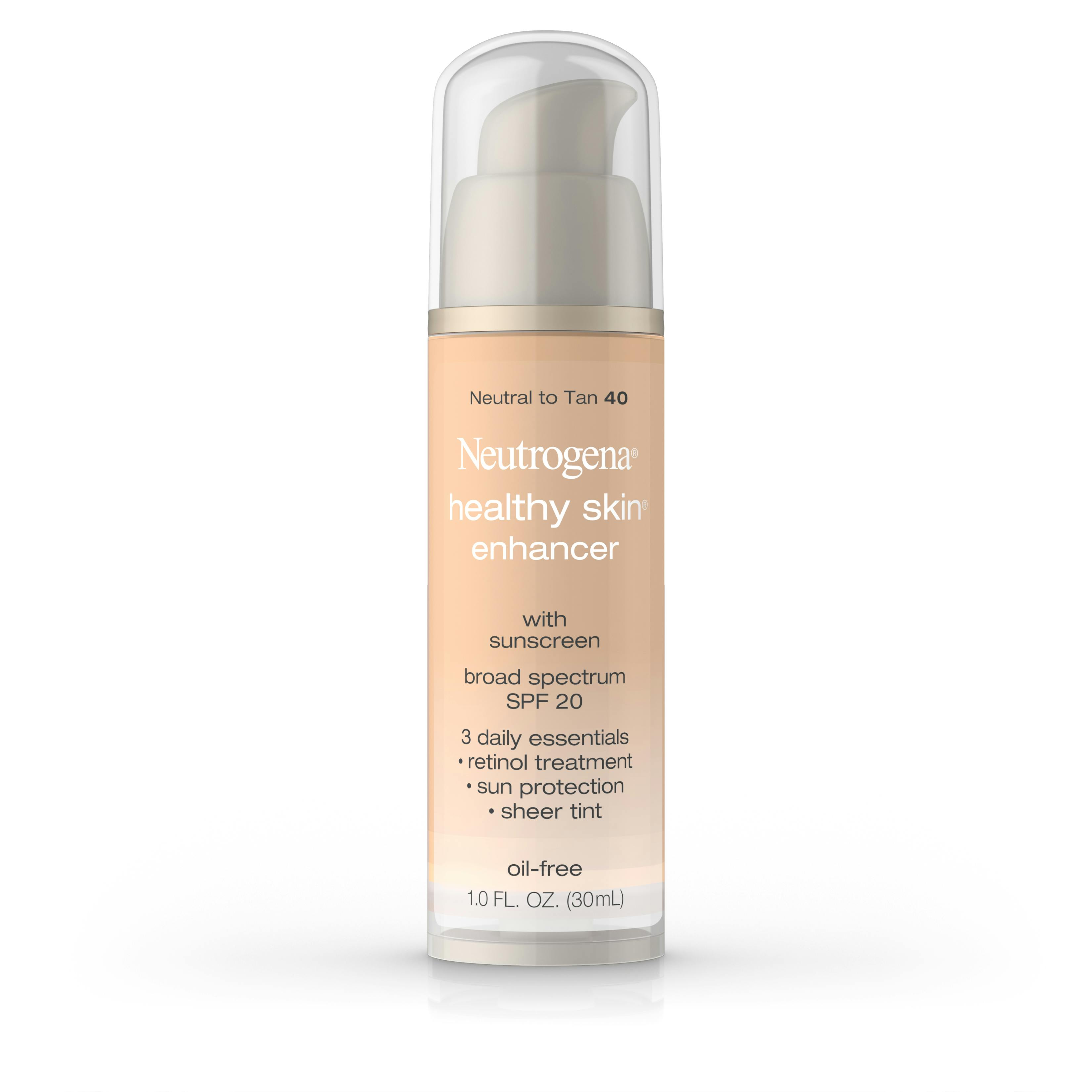 neutrogena healthy skin glow sheers tinted moisturizer with spf 20