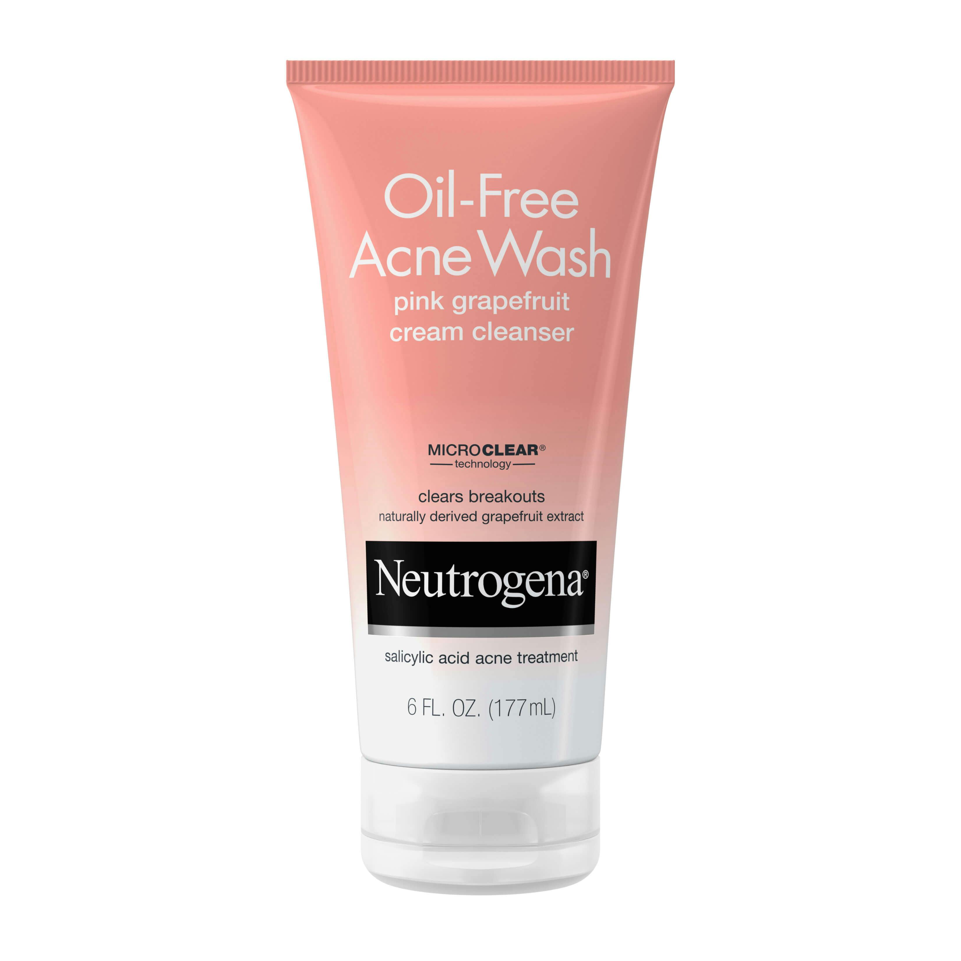 neutrogena oil acne wash pink grapefruit review