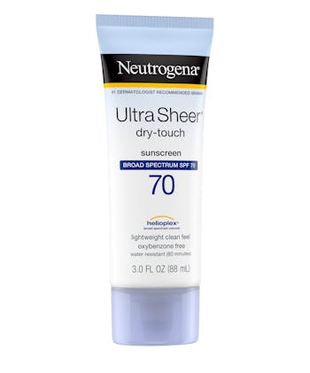 Ultra Sheer&reg; Dry-Touch Oxybenzone-Free Sunscreen Lotion Broad Spectrum SPF 70