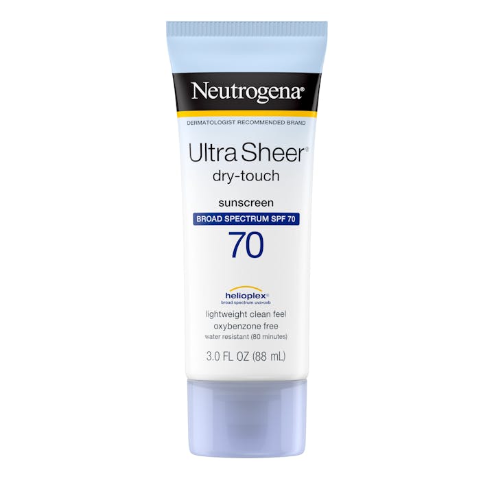 Neutrogena Ultra Sheer® Dry-Touch Oxybenzone-Free Sunscreen Lotion Broad Spectrum SPF 70