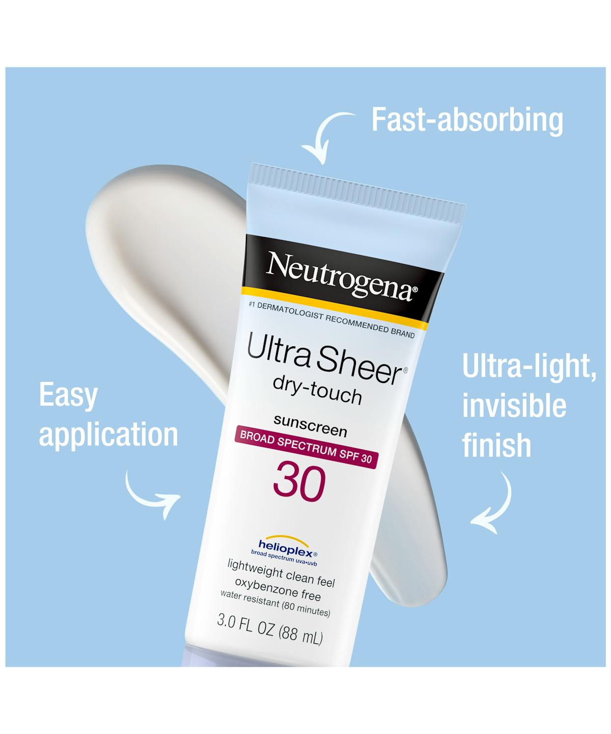 Ultra Sheer® Oxybenzone-Free SPF 30 Sunscreen Lotion