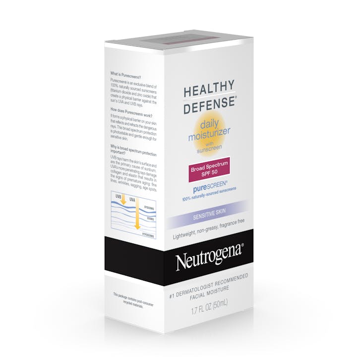 Healthy Defense&reg; Daily Moisturizer with Sunscreen Broad Spectrum SPF 50-Sensitive Skin