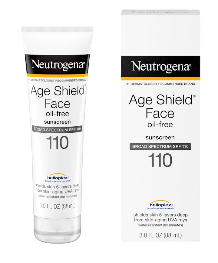 Age Shield&reg; Face Oil-Free Lotion Sunscreen Broad Spectrum SPF 110