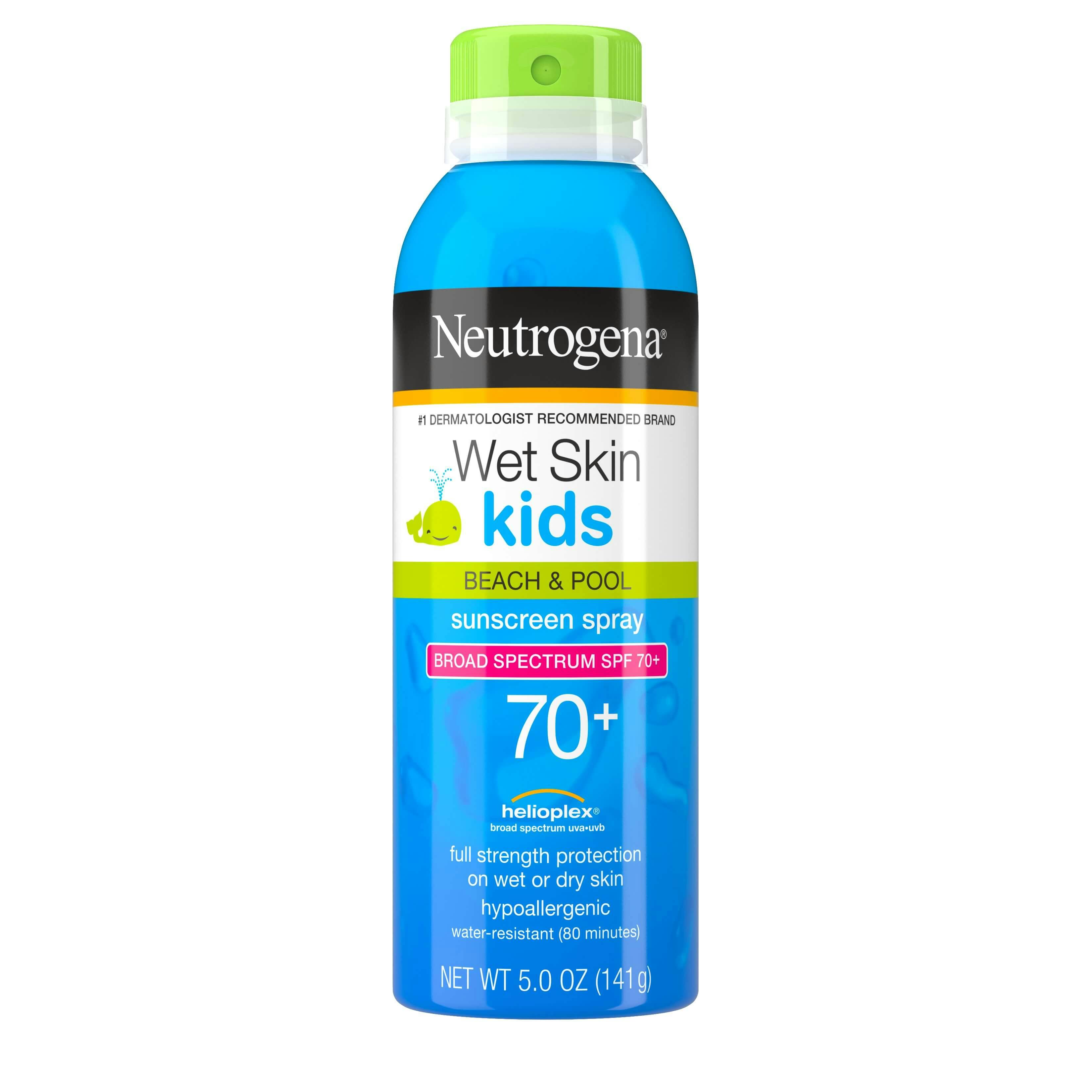 Wet Skin Kids Spray Sunscreen Broad 