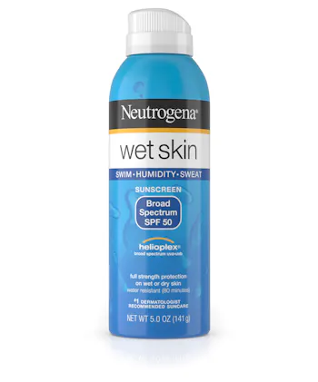 Wet Skin Sunscreen Spray Broad Spectrum SPF 50