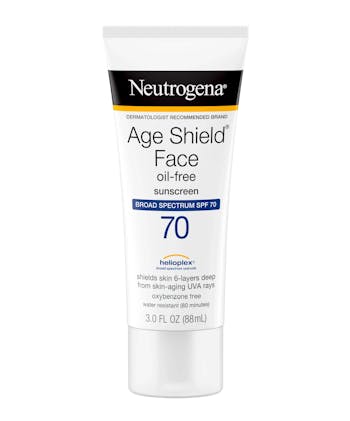 Age Shield&reg; Face Oil-Free Oxybenzone-Free Sunscreen Broad Spectrum SPF 70