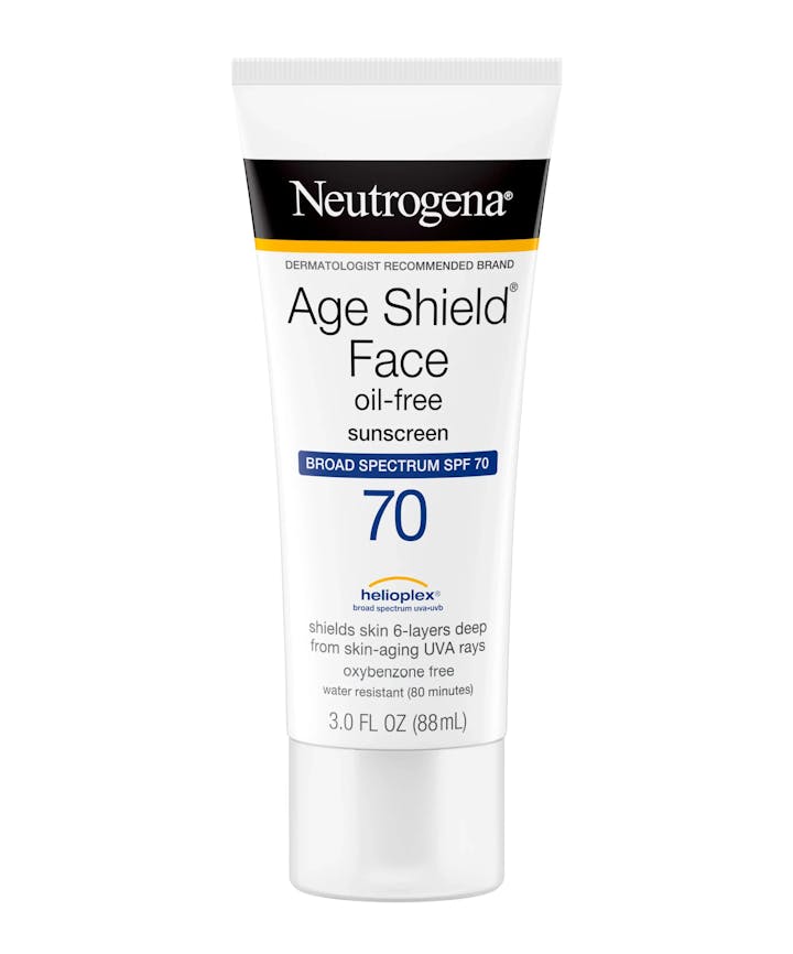 Neutrogena Age Shield® Face Oil-Free Oxybenzone-Free Sunscreen Broad Spectrum SPF 70