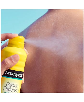 Beach Defense&reg; Water + Sun Protection Sunscreen Spray Broad Spectrum SPF 70