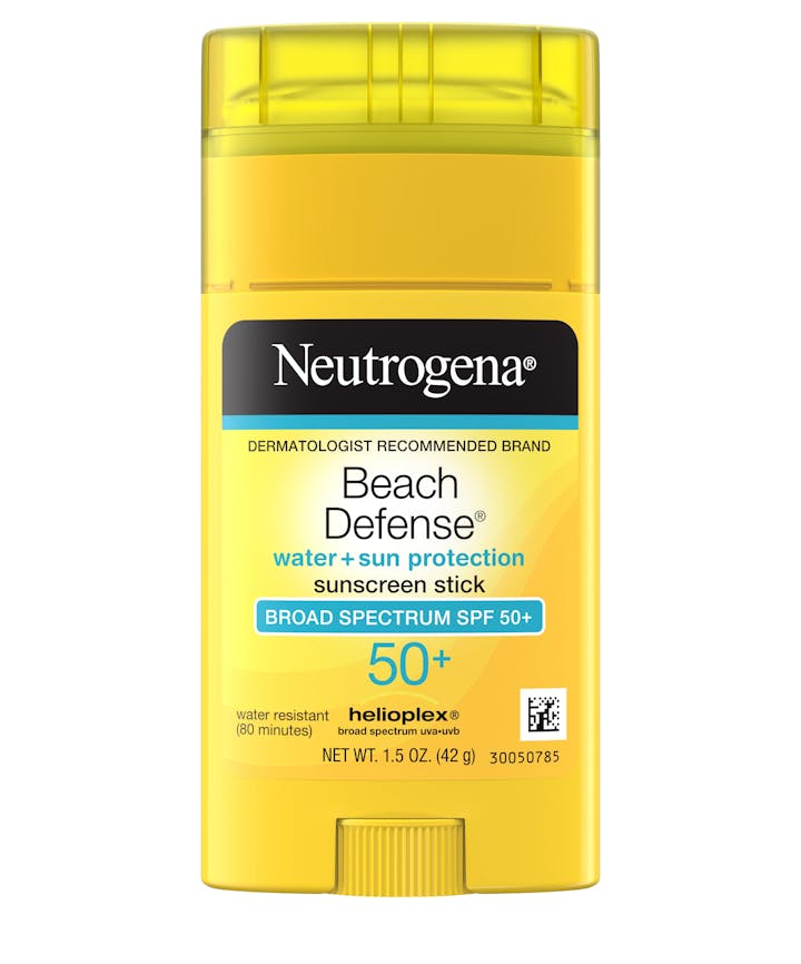 Neutrogena Beach Defense® Water + Sun Protection Sunscreen Stick Broad Spectrum SPF 50+