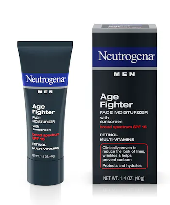 Neutrogena&reg; Men Age Fighter Face Moisturizer with Sunscreen Broad Spectrum SPF 15
