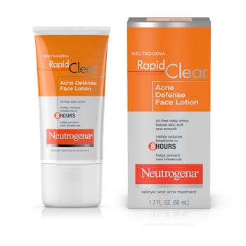 Rapid Clear Acne Defense Oil-Free Face Lotion &amp; Moisturizer