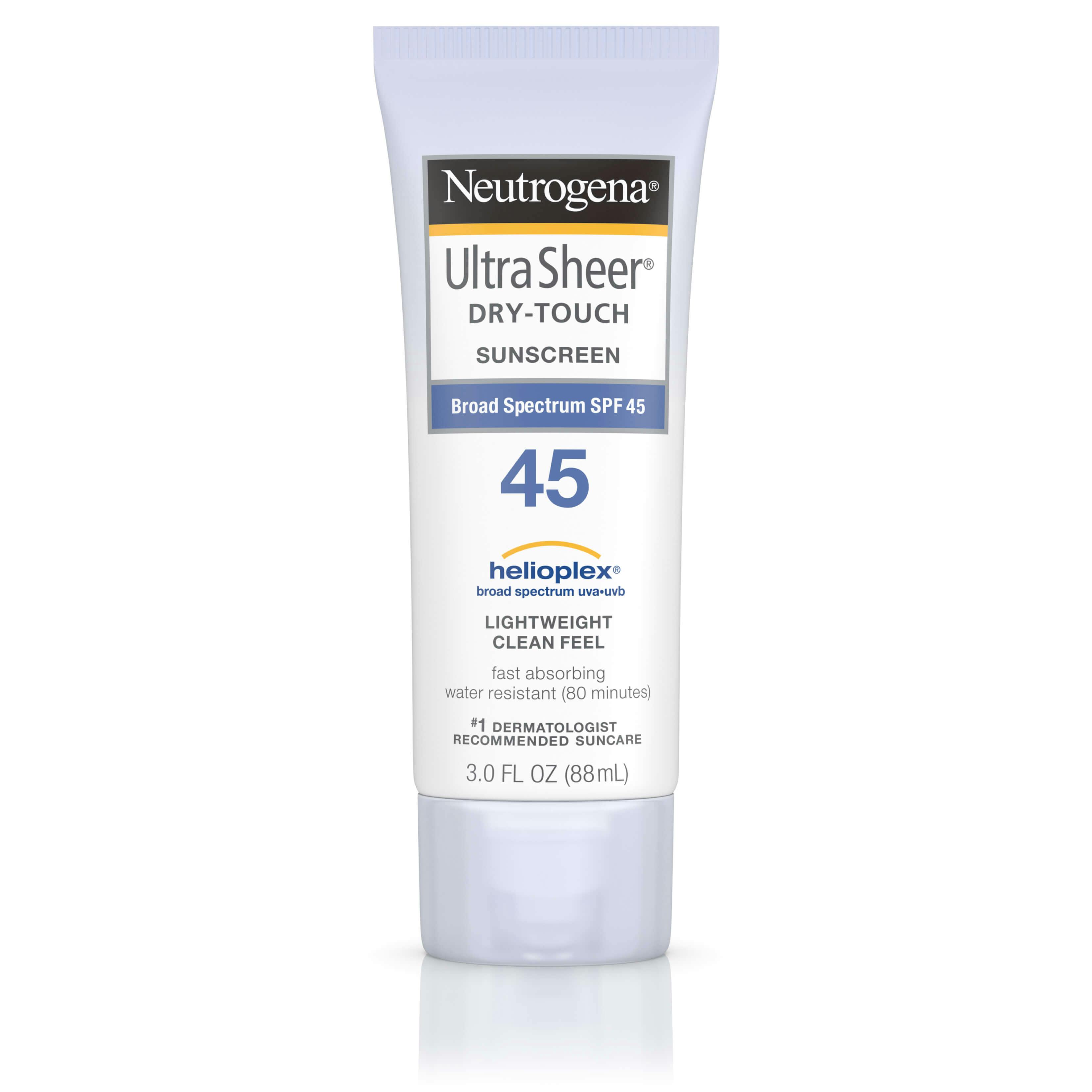 neutrogena ultra sheer dry touch sunscreen recall