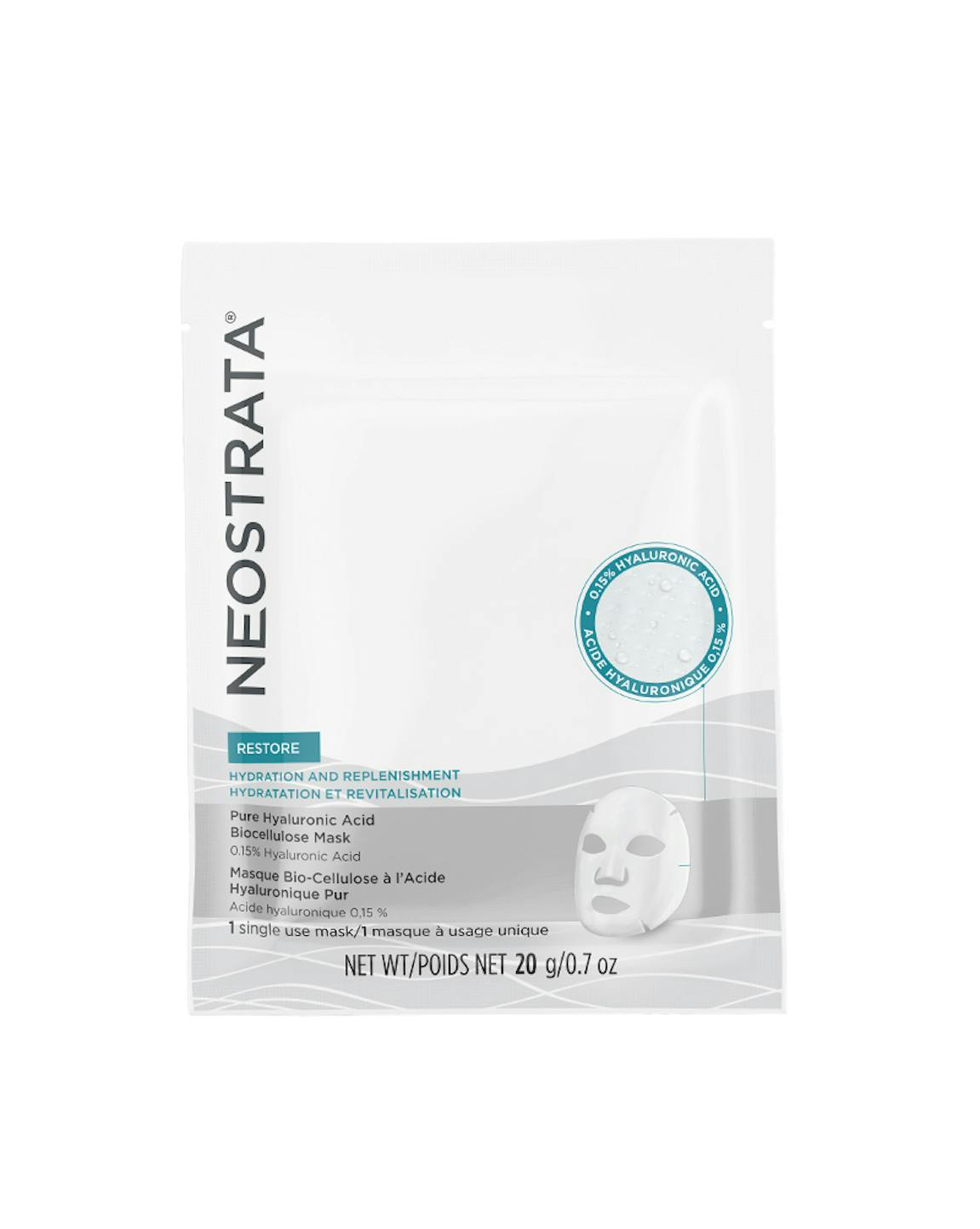 support 945 Løse Pure Hyaluronic Acid Biocellulose Mask | Neostrata®