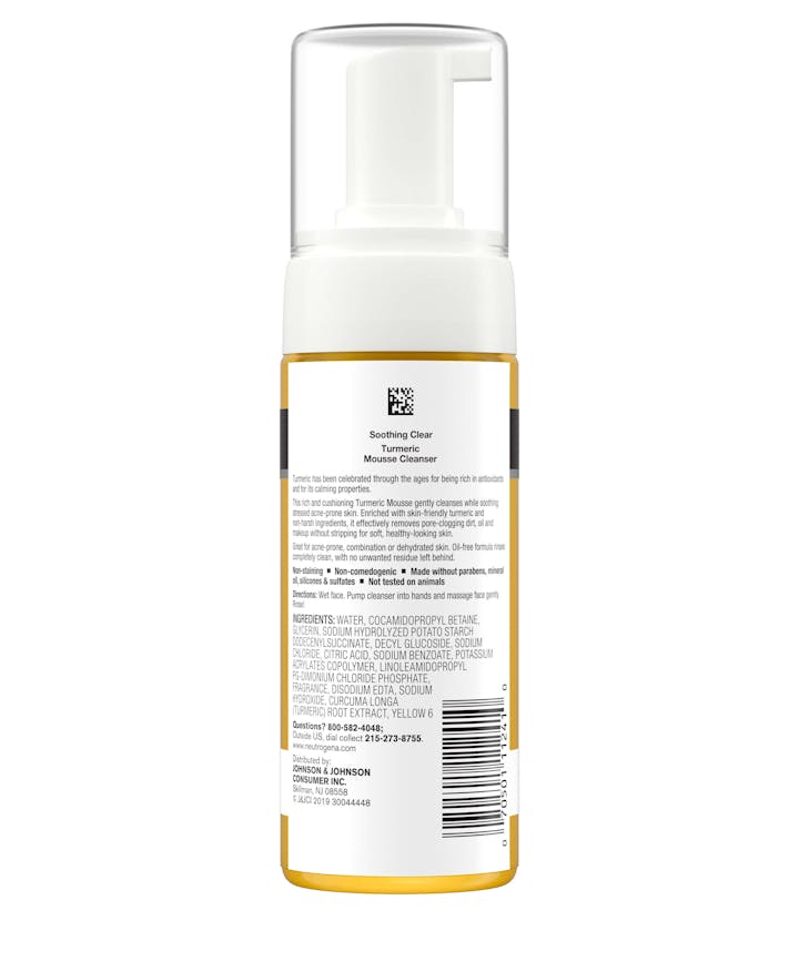Neutrogena Soothing Clear Turmeric Mousse Cleanser