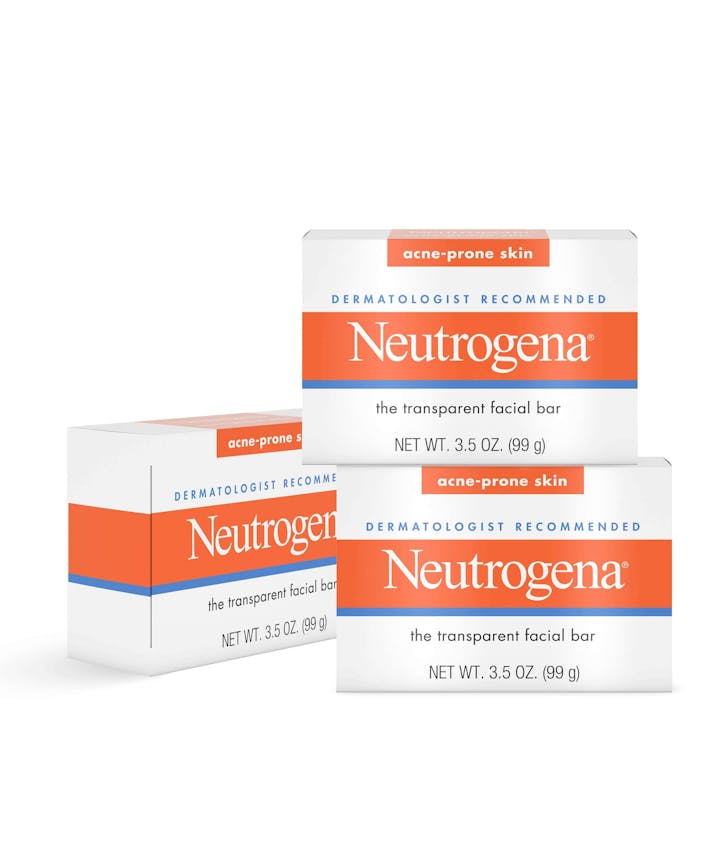 Neutrogena Facial Cleansing Bar Trio Set - Acne Prone Skin