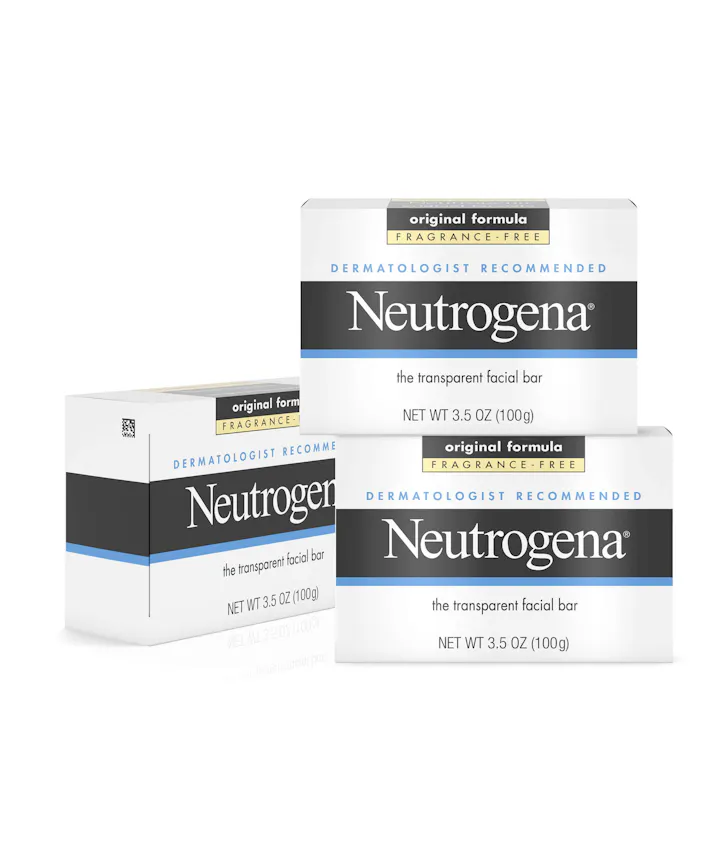 Neutrogena Facial Cleansing Bar Fragrance-Free Set
