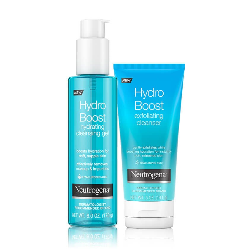 Hydro Boost Cleanse & Exfoliate Double Cleansing Set